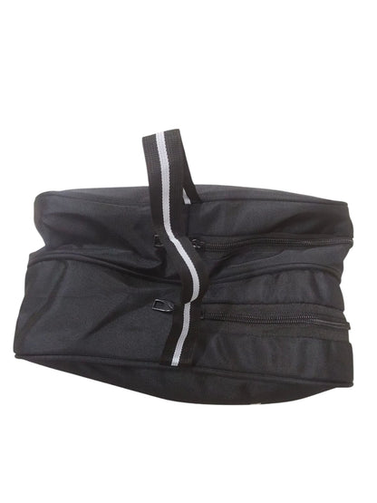 Multi-Compartment Travel Toiletry Bag – Black