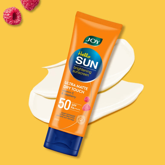 Joy Hello Sun Ultra Matte Dry-Touch Sunscreen SPF 50 PA++++ (50 ml)