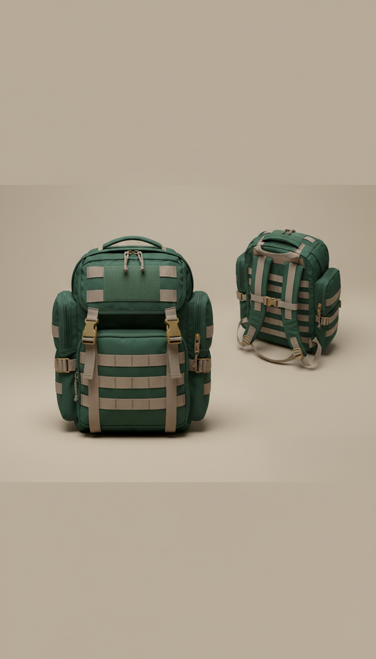 Ballistic Nylon Modular Backpack