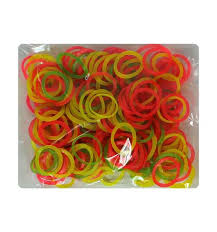 Multicolor Rubber Bands Packet