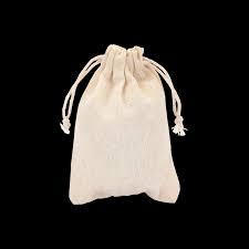 A soft, durable cotton pouch designed to safely carry stones for Rami (Jamarat) during Hajj.