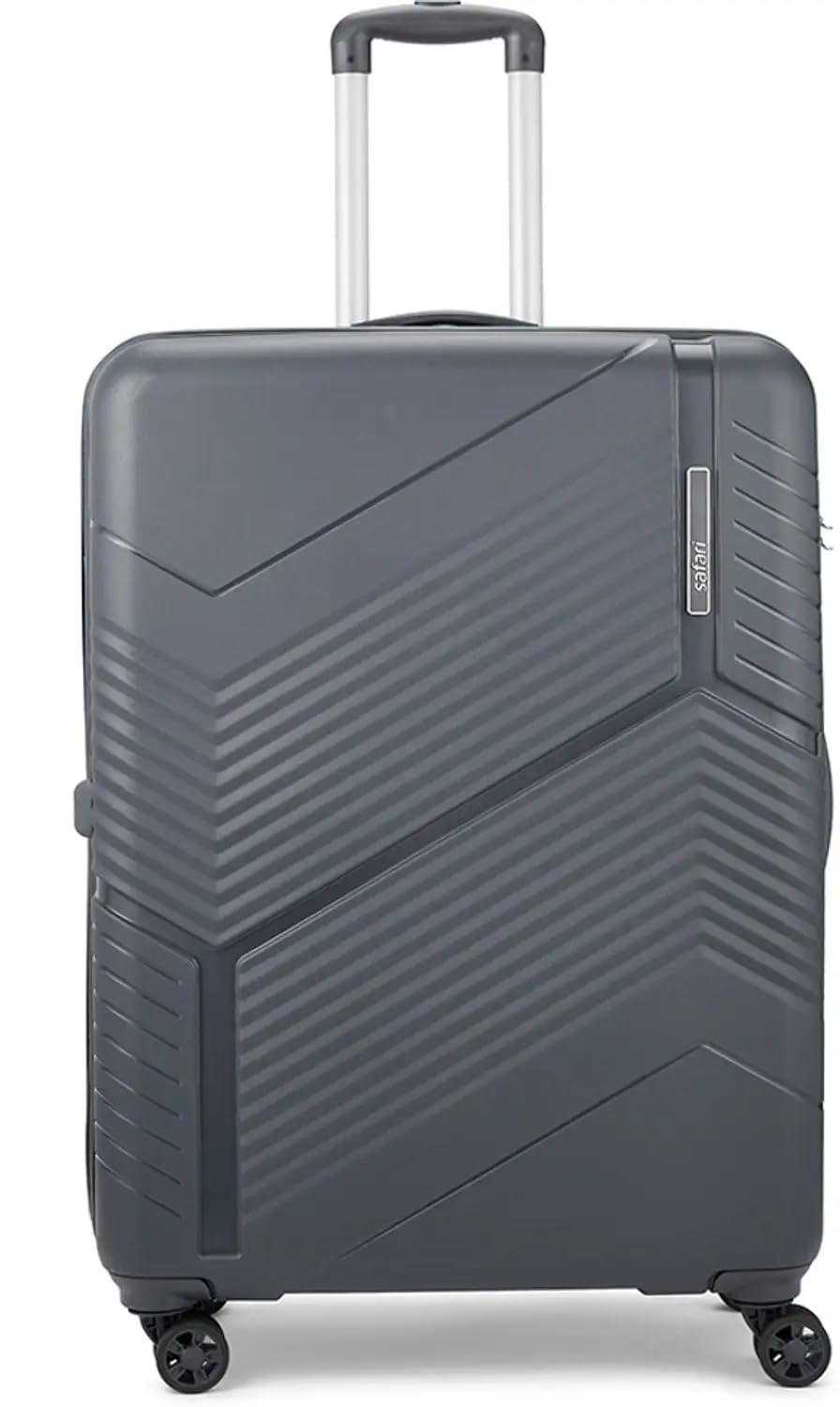 SAFARI CARTER PRO 76CM HARDSIDE LARGE TROLLEY BAGS 30KG CAPACITY PRE BOOK TOKEN