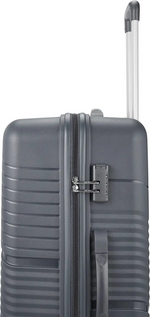 SAFARI CARTER PRO 76CM HARDSIDE LARGE TROLLEY BAGS 30KG CAPACITY PRE BOOK TOKEN