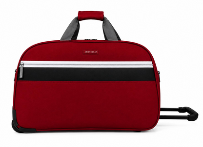 Aristocrat Polyester Lightweight Travel Wheel Duffle Trolley with 3 Years International Warranty-52 Cm