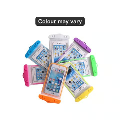 Universal Waterproof Mobile Phone Pouch – Dry Bag Case (Up to 6.7 ″ Smartphones){[colors may wary]