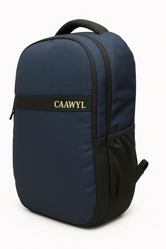 CAAWYL Laptop Backpack, Navy Blue, 15.6 inch Compatible,Office,College,Student,30L Capacity,