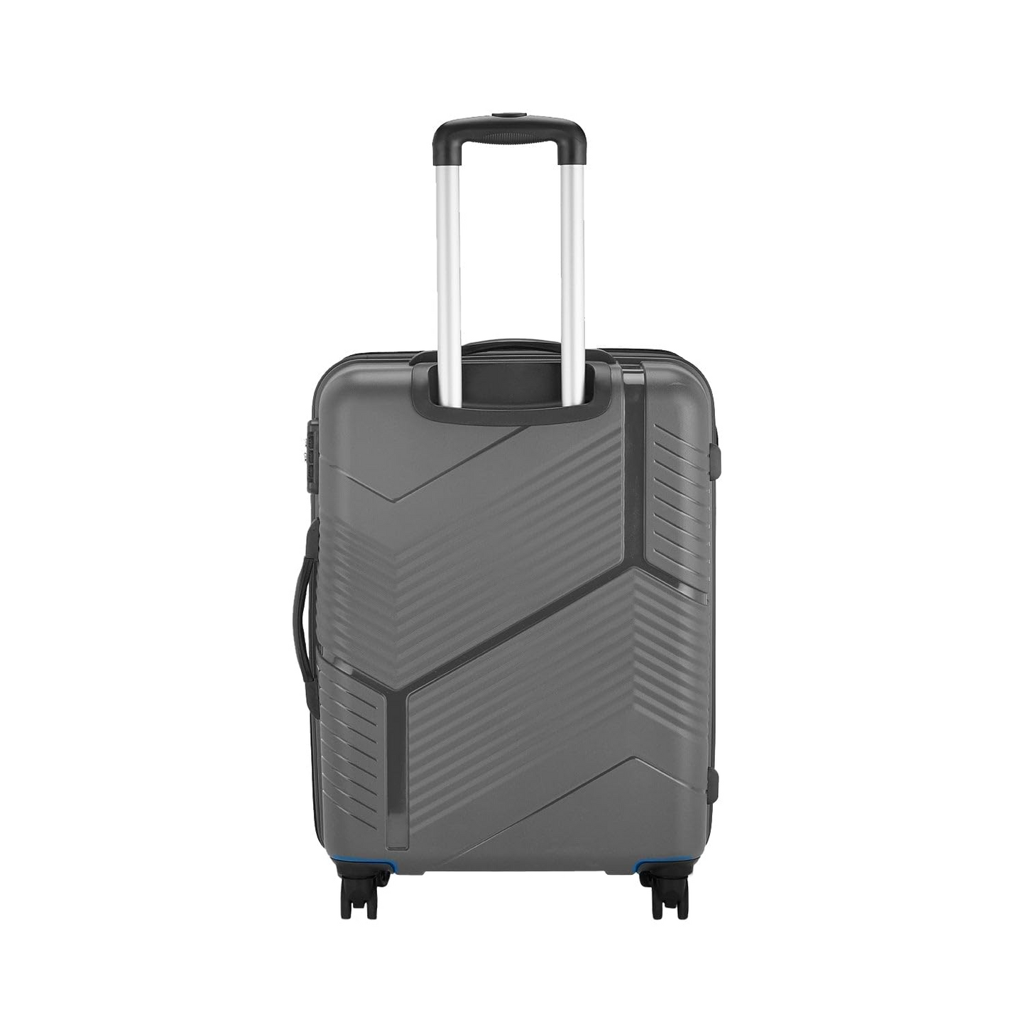 Safari Carter Hard-Sided Polypropylene Spinner Luggage Set of 2 (55cm & 67cm) – Grey, 5 Years Warranty
