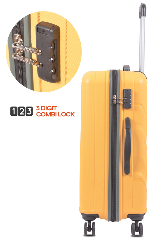 Safari Cairo 8 Wheels Trolley Bag  Check-in Trolley 5 Years Warranty 24"[66CM]