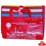 HAJJ AND UMRAH MAT WITH INFLATABLE PILLOW COMPACT (COLORS MAY VARY)