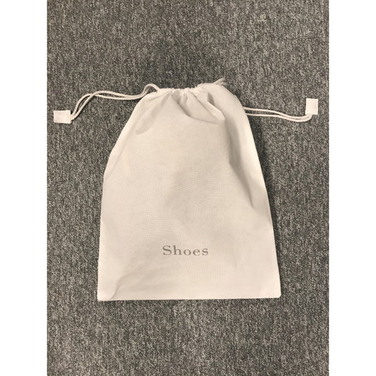 White Non-Woven Shoe Storage Bag – Travel Friendly